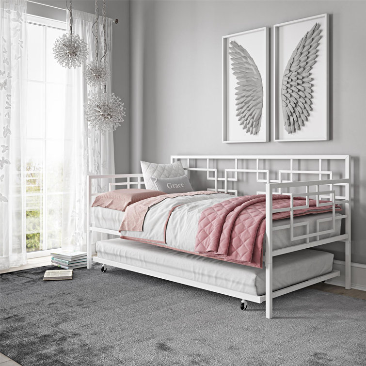 Wayfair white daybed on sale with trundle